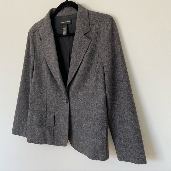 Club Monaco Wool Blazer in Charcoal Grey size 10 - Picture 9 of 11